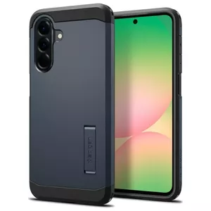 Чехол Spigen Tough Armor для Samsung Galaxy A56 5G — двухслойная защита, металлический слейт