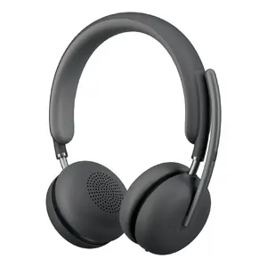 Austiņu austiņu komplekts Logitech Zone Wireless 2 — vadu un Bluetooth, USB‑C, uz galvas, supraaural, 1,5 m kabelis, grafīts