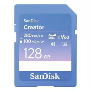 Flash Memory SanDisk 128GB UHS-II SDXC Creator
