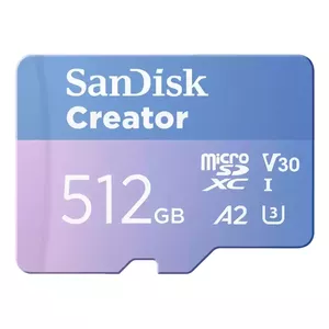 Флеш-память SanDisk 512GB MicroSDXC UHS-I Class 10 Creator