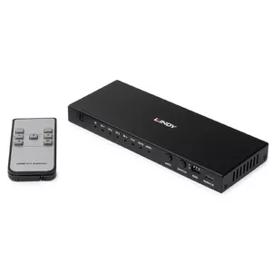Lindy 4 Port HDMI 8K60 Switch with eARC HDMI USB A USB C