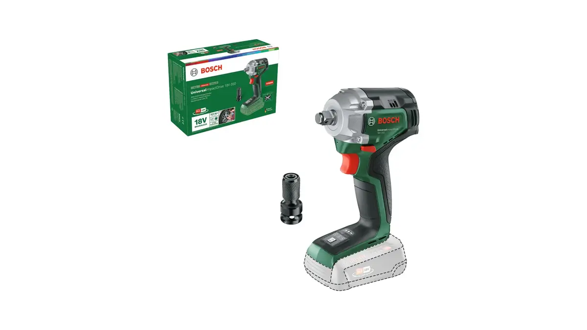 Bosch UniversalImpactDrive 18V-350 akumulatora triecienskrūvgriezis Photo 2