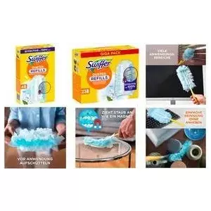 Replacement microfiber duster refills Swiffer 23 pieces for floor and surface cleaning