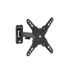 VALUE RO17.99.1233 Wall Mount for 32"-43" Screens up to 20 kg with VESA up to 200x200 mm Black