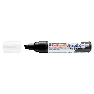Маркер Edding 5000 Acrylic Marker Broad перманентный с скошенным концом черный
