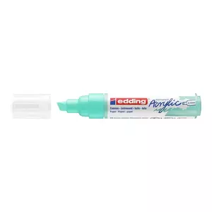 Edding 5000 Acrylic Marker Broad Turquoise Chisel Tip 1 pc