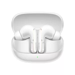 Iekļaujami TWS austiņas Xiaomi Buds 5 Pro — balti, USB‑C uzlāde, Bluetooth, iekšķīgi