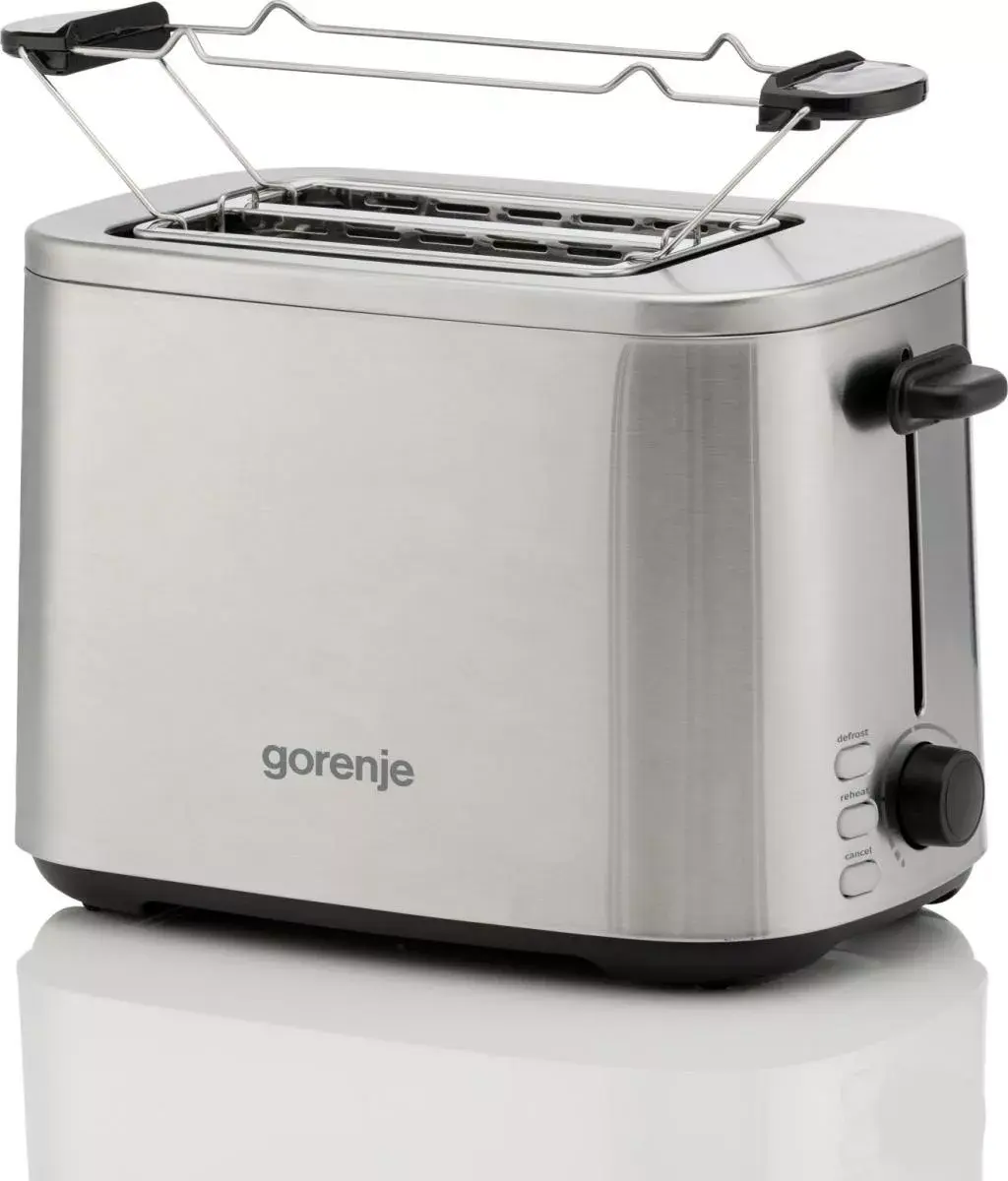 Тостер Gorenje T800DS — 2 слота, нержавеющая сталь Photo 3