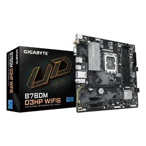 Материнская плата GIGABYTE B760M D3HP WIFI6, Intel LGA 1700, Micro ATX
