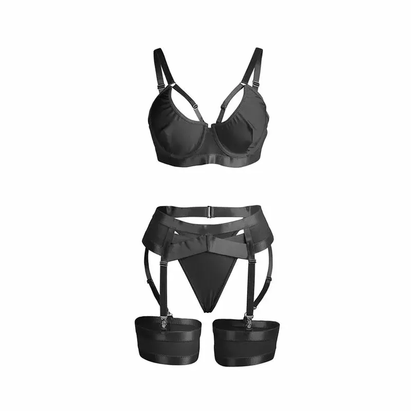 Комплект белья SUBBLIME с бюстгальтером и поясом S/M Photo 4