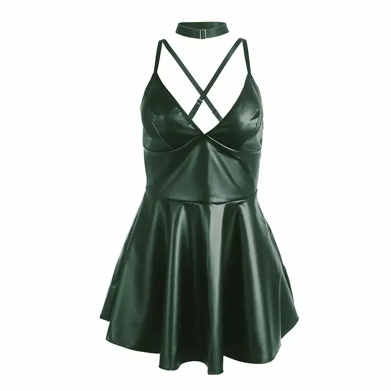 Платье SUBBLIME 955441 — зелёные кожаные бретели L/XL Photo 5