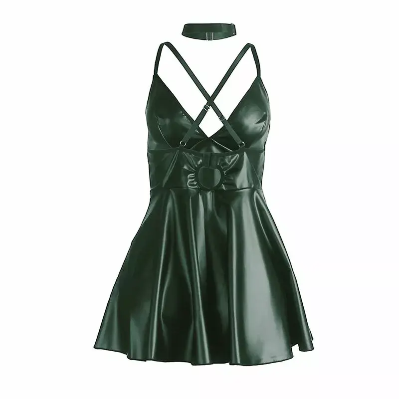 Платье SUBBLIME 955441 — зелёные кожаные бретели L/XL Photo 6