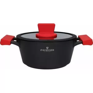 Кастрюля ZWIEGER Obsidian 20 см, 2 л — для индукционных плит