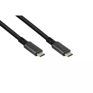 USB Cable Alcasa 2404-MT010S USB4 Gen 3x2 1m USB C 4x USB-C Black