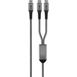 USB-C cable WENTRONIC 75739, 60W Power Delivery, 1.5 m