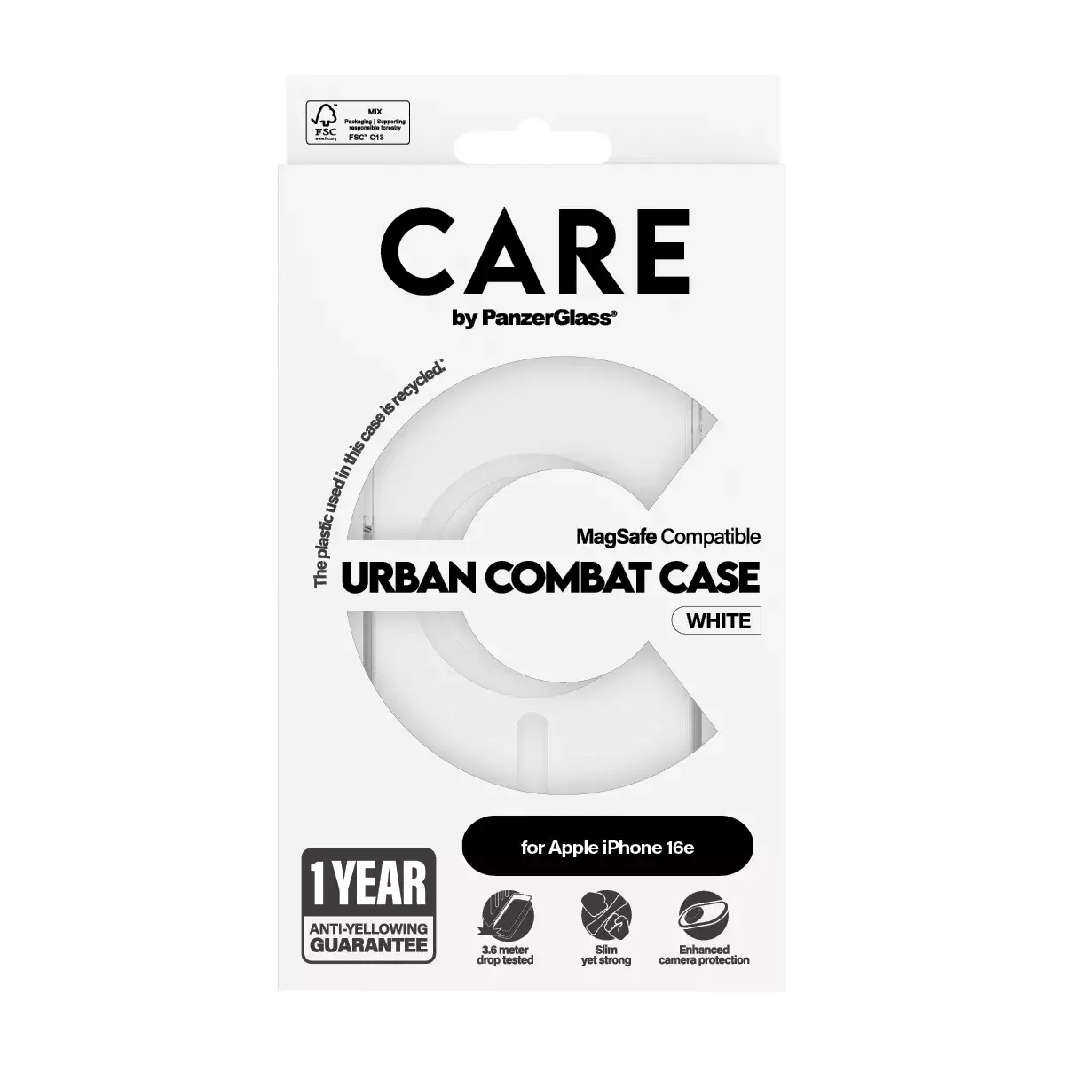 Vāks PanzerGlass CARE by Flagship Case iPhone 16e Photo 3