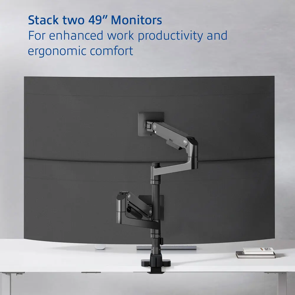 ACT AC8343 Dual Monitor Arm for Screens up to 49" Photo 6