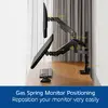 ACT AC8343 Dual Monitor Arm for Screens up to 49" Photo 7