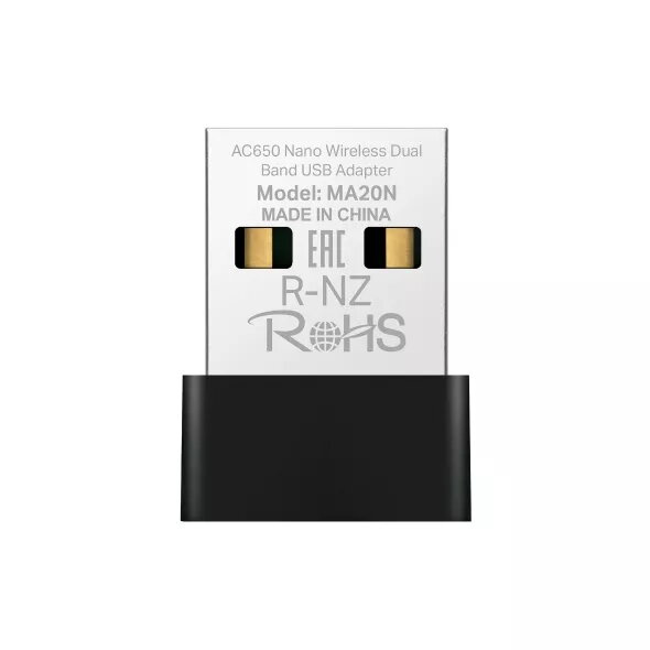 Bezvadu adapteris Mercusys MA20N USB Type-A