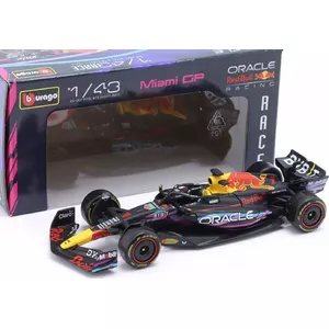 Bburago Oracle Red Bull Racing RB19 Miami #1 Formula 1 Model Car