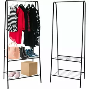 Coat Stand Ruhhy model 22258 with shoe shelf — Ruhhy clothes hanger stand