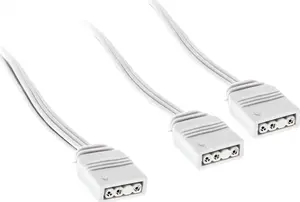 ARGB splitter cable Kolink PGW-AC-KOL-155 30 cm White – 3‑pin ARGB signal splitter
