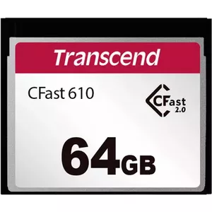 Zibatmiņa Transcend 64GB CFast Karte TS64GCFX610