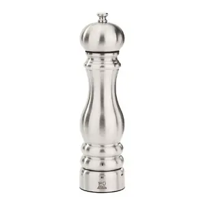 Electric pepper mill PEUGEOT Paris Chef Stainless steel, stainless-steel housing and blade, 220 mm height