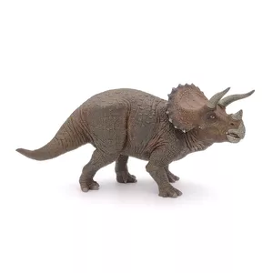 Figūriņa Hedo Papo Triceratops no PVC, 50×30×30 mm, daudzkrāsaina