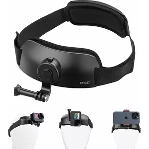 Ulanzi Head Mount CM027 headband for action cameras and phones — universal strap for GoPro, SJCAM, Xiaomi, DJI