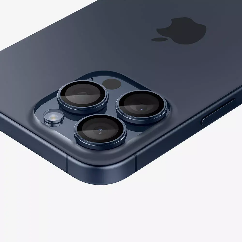 Spigen Optik Pro EZ Fit защитное стекло камеры iPhone 15 Pro Max Photo 2