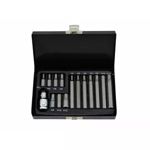 Drill bits set AWTools AW35113BL — 15 pieces, pack weight 800 g