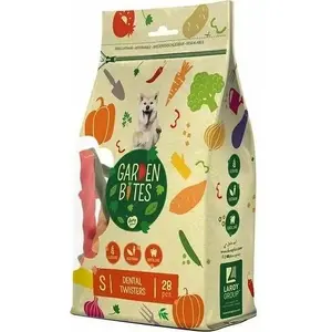 Dog dental chew twists Duvo+ Garden Bites S 13 cm, pack of 28 pieces