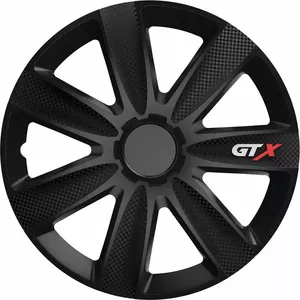 Wheel hubcap Versaco GTX 16" carbon/black – Versaco hubcap AMI-10325