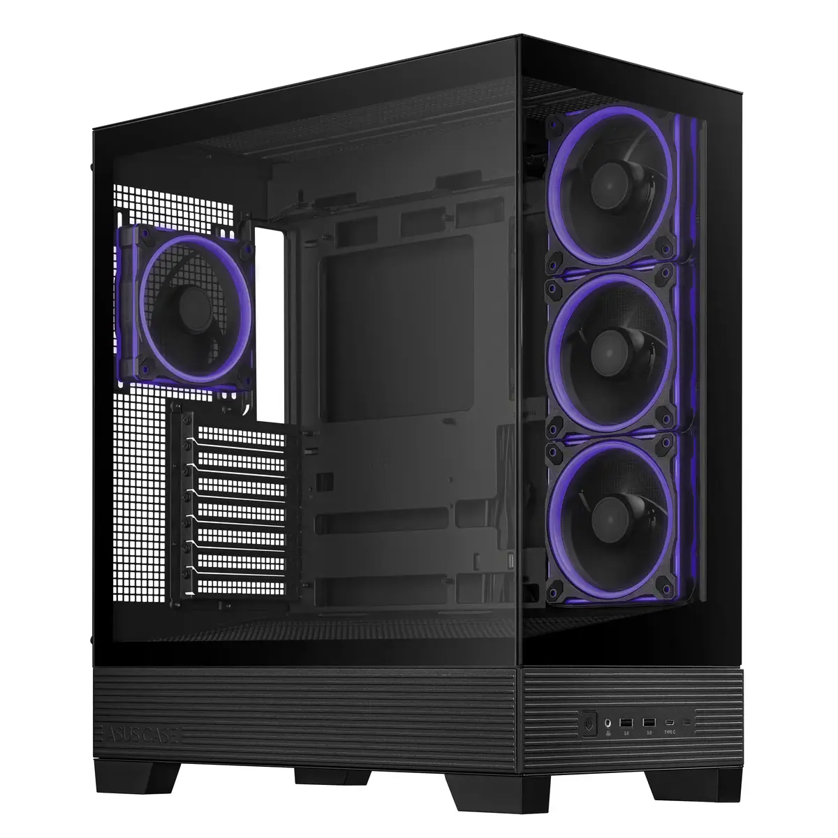 Datora korpuss ASUS A31 Plus TG ARGB Midi Tower Photo 11