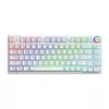 SAVIO Phenix WHITE GAT RED — игровая клавиатура 82 клавиши Bluetooth Photo 2
