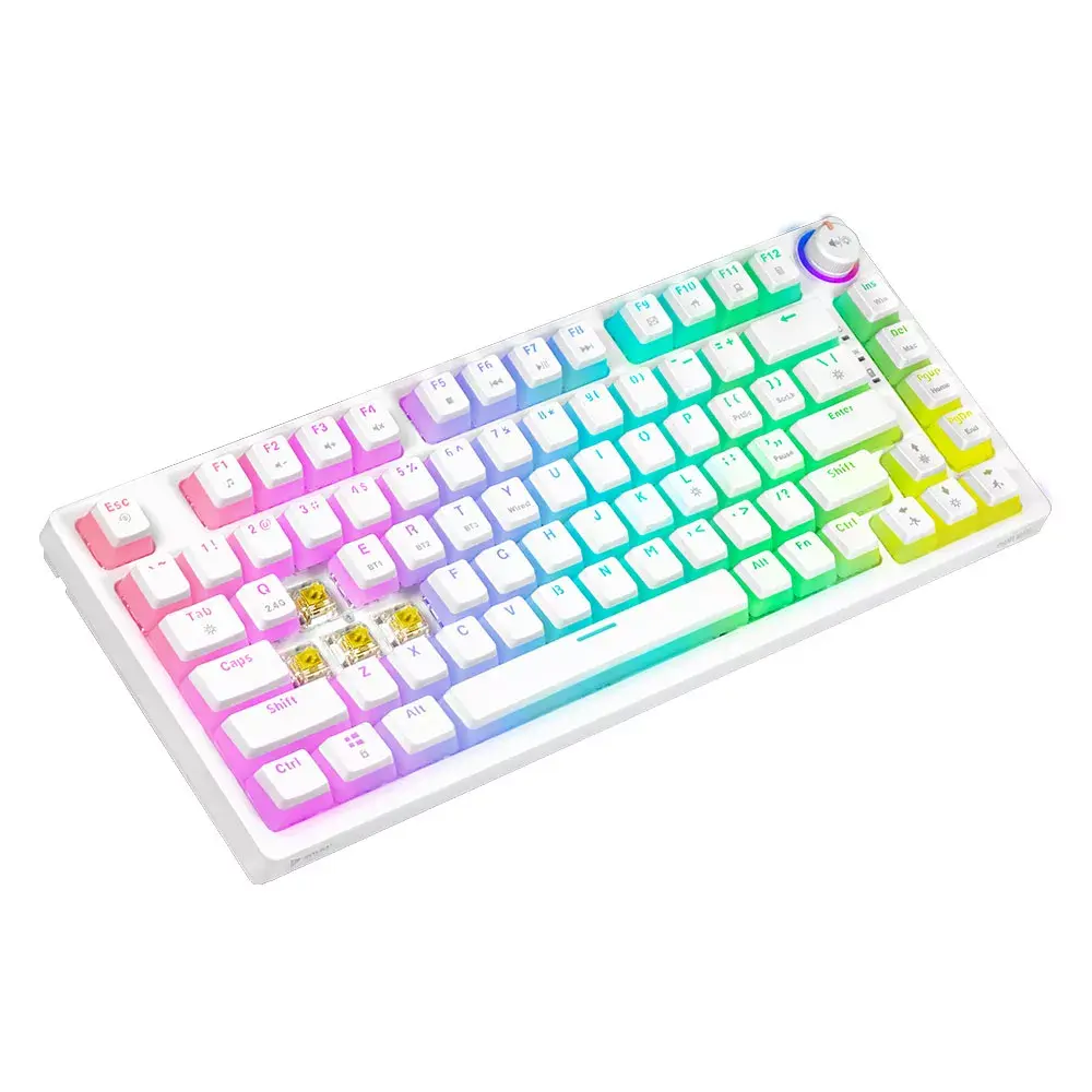 Spēļu tastatūra Savio Phenix WHITE GAT YEL PUD Photo 4