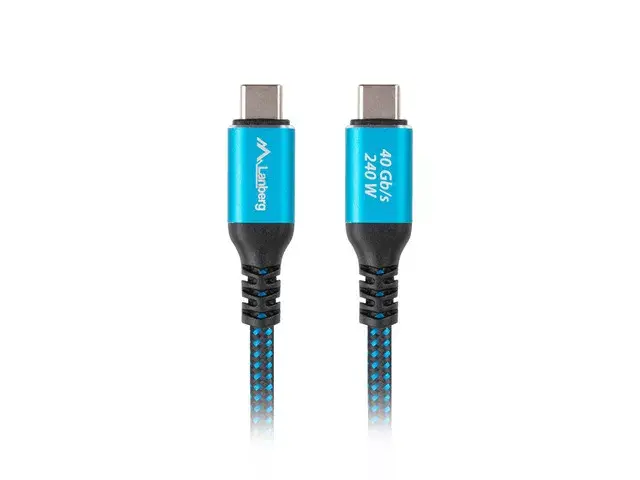 Кабель LANBERG CA-CMCM-45CU-0015-BK 1,5 м Photo 2