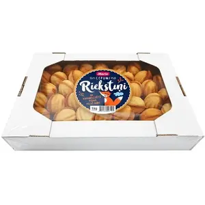 Cookies Nuts Mario with caramelized milk filling 1 kg — cookie pack with nuts and caramelized milk filling