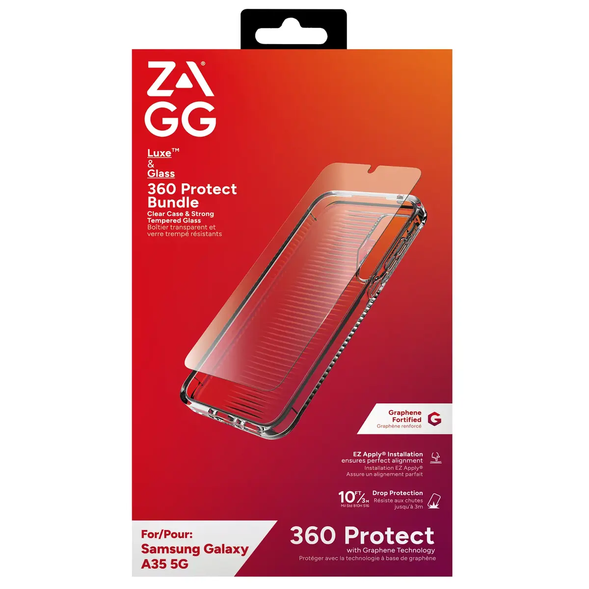 Vāks ZAGG Luxe & Glass 360 Samsung Galaxy A35 5G Photo 4