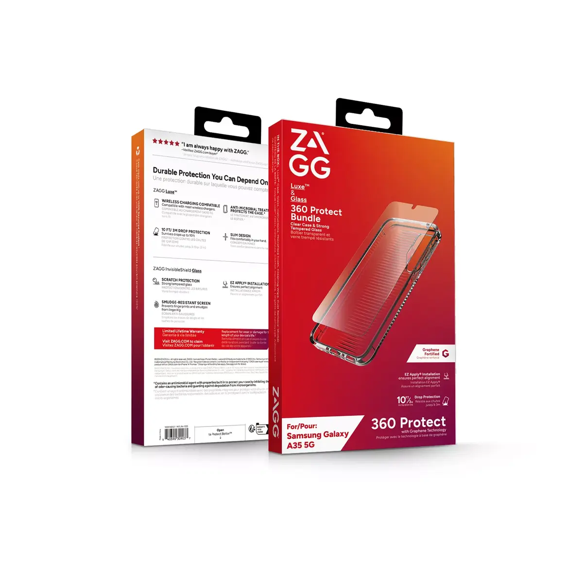 Vāks ZAGG Luxe & Glass 360 Samsung Galaxy A35 5G Photo 5