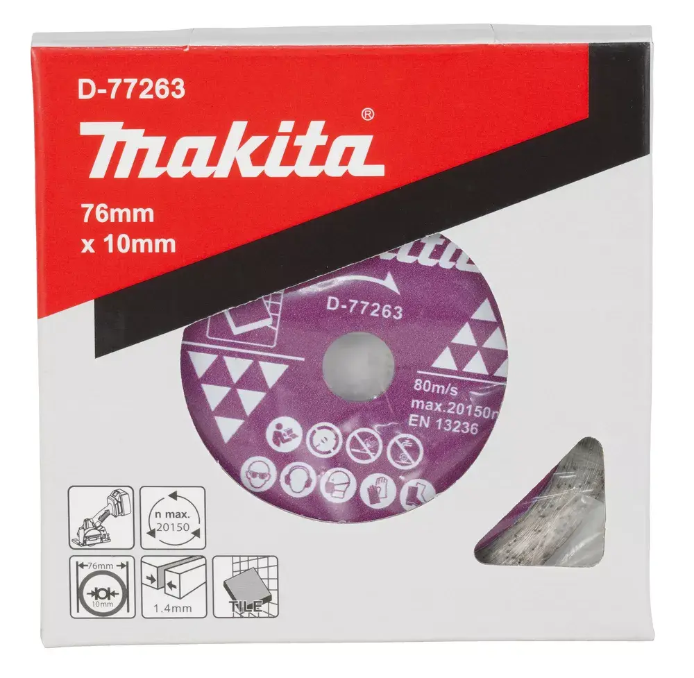 Leņķa slīpmašīnas piederums Makita D-77263 Photo 4