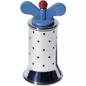 Garšvielu dzirnaviņas Alessi 9098 Zila Nerūsējošais tērauds Augstums 132 mm
