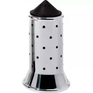 Солонка Alessi MGSAL B Черная Нержавеющая сталь 113мм
