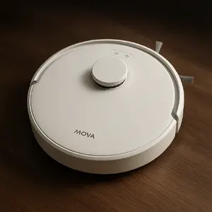 Robot Vacuum Cleaner MOVA Tech E20 Plus Bagless White