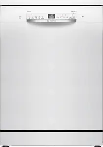 Freestanding Dishwasher Bosch Serie 2 SMS2ITW09E with 13 Place Settings, 5 Programs, 46 dB Noise Level, Energy Class E, and Built-in Display