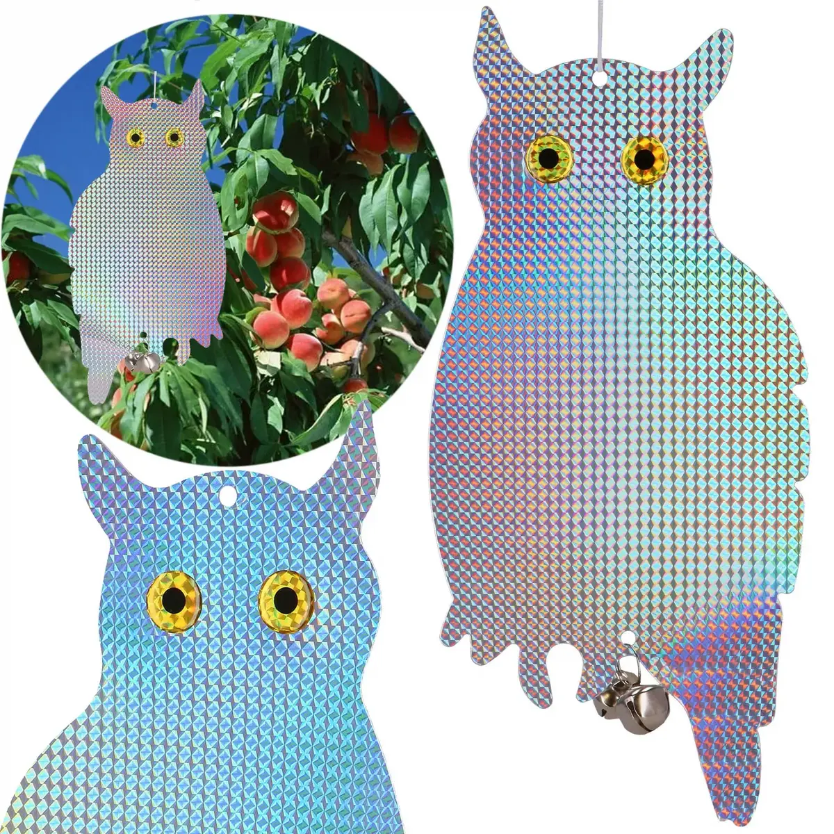 Springos GA0070 Holographic Owl Bird Repeller Photo 3