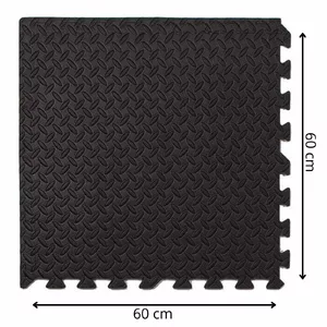 Treniņu paklājs Springos FM0004 komplekts 4 gab., putuplasta flīzes 60×60 cm