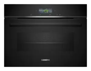 Siemens CB734G1B1 Electric Oven Built-in Medium 47 L Black Touch Control Class A+ with Grill and Convection
