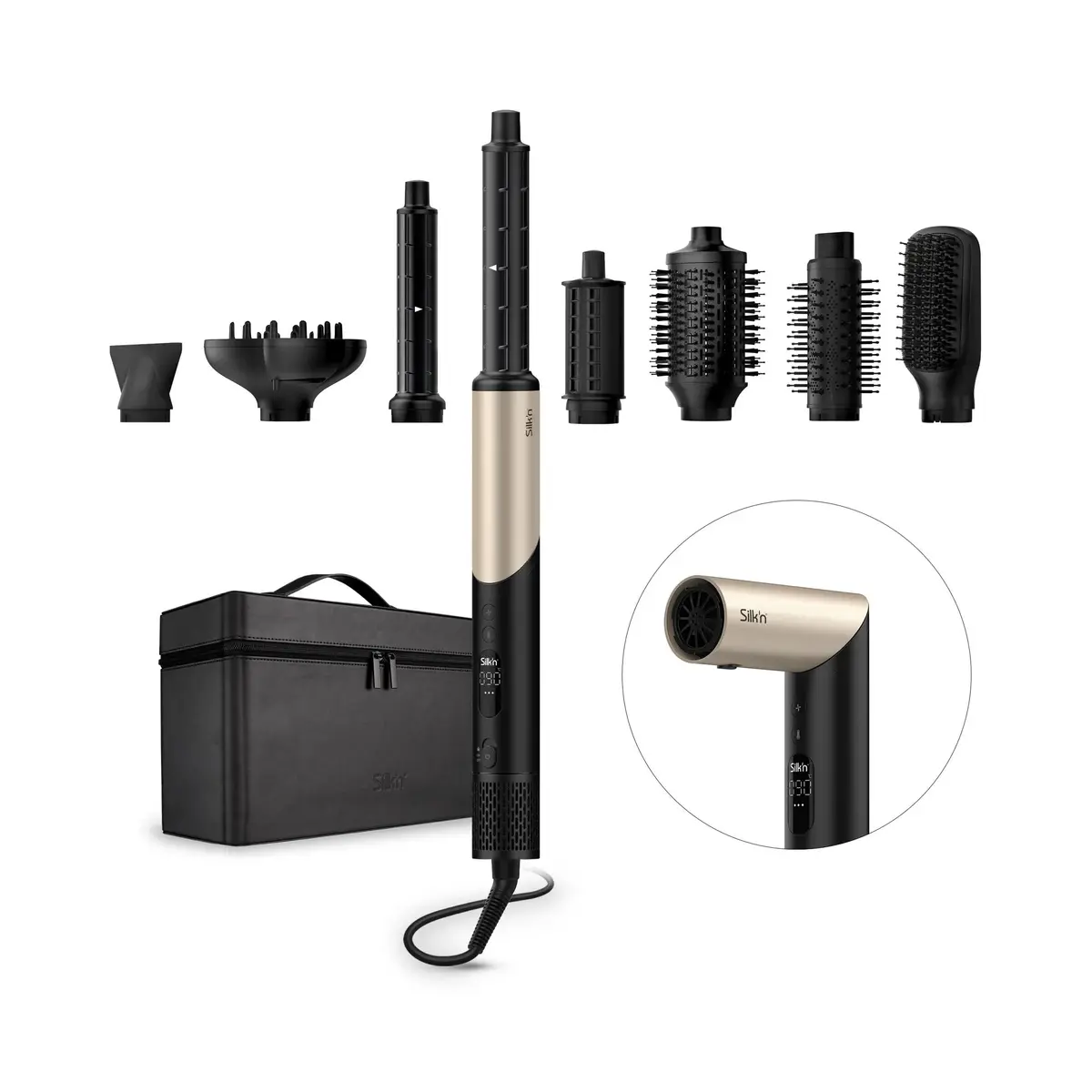 Fēns Silk`n SilkyAir Flex Hair Dryer